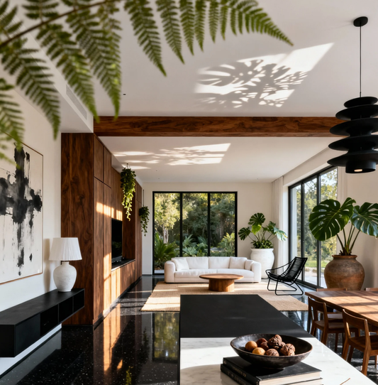 Don’t Mess Up Your American Open Kitchen! Fengshui Pit Avoidance + Green Plant Aesthetics in One | Home Fengshui）